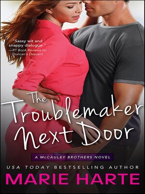 cover image of The Troublemaker Next Door